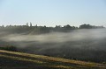 La brume dans les champs entre Domme et St Cybranet. dordogne,domme,saint-cybranet 