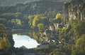 Le village de Beynac-et-Cazenac sur les bords de la Dordogne. dordogne,beynac-et-cazenac 