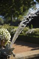 Jet d'eau dans les jardins d'Eyrignac. eyrignac 