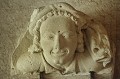 Dans le musée lapidaire, quelques sculptures provenant de la région. aude,pays cathare,carcassonne,musée lapidaire 
